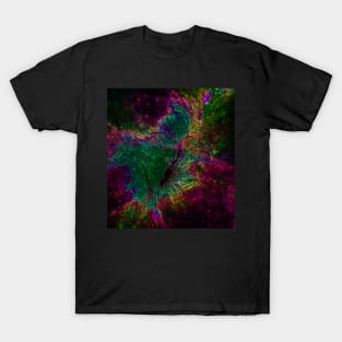 Black Panther Art - Glowing Edges 330 T-Shirt